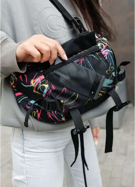 Рюкзак рол Sambag RollTop Double принт "ABSTRACT"