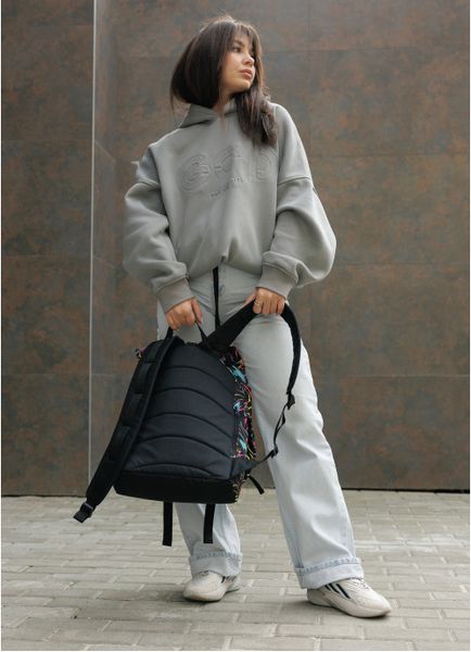 Рюкзак рол Sambag RollTop Double принт "ABSTRACT"