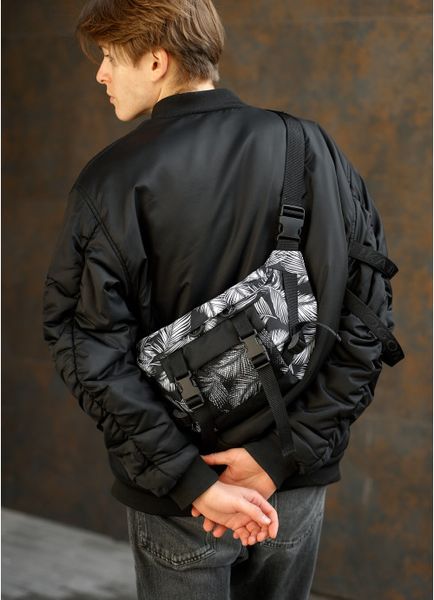 Рюкзак рол Sambag RollTop Double принт "Palm"