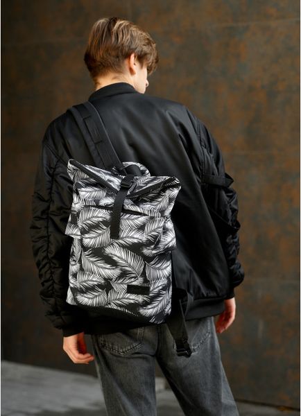 Рюкзак рол Sambag RollTop Double принт "Palm"